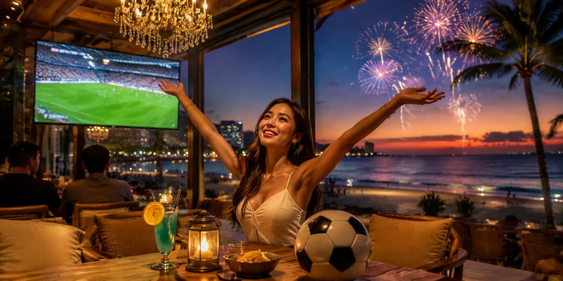 Người dùng tại Đà Nẵng đặt cược bóng đá trên điện thoại bên ly cà phê