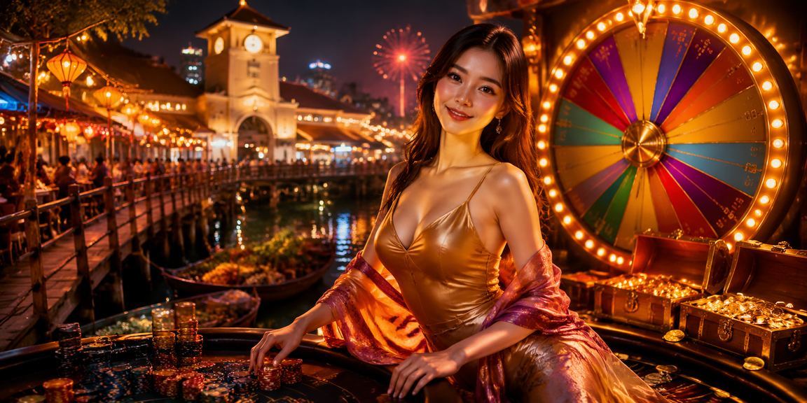 Màn bốc thăm may mắn tại chợ đêm TP.HCM với không khí lễ hội sôi động